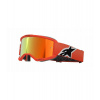 Brýle VISION 5 CORP, ALPINESTARS (oranžová, zrcadlové červené plexi) 2025