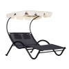 Závesné hojdacie kreslo - Pohodlná palubná stolička so slnečným lôžkom 2 -osoby (Pohodlná palubná stolička so slnečným lôžkom 2 -osoby)