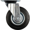 Vorel koliesko otočné, gumové 100kg 125/34/155mm TO-87313