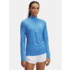 Under Armour Dámske tričko Tech 1/2 Zip- Twist-BLU Modrá XS
