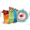 Kaloo plyšový macko Colors-Doudou Puppet Bear Patchwork 963260