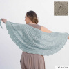 KATIA KAL L´Anima Shawl - šedobéžová