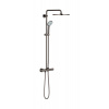 Grohe Euphoria sprchová súprava nástenná s termostatom s dažďovou sprchou Hard Graphite 26075A00