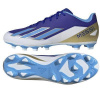 Adidas X CRAZYFAST Club Messi FxG Pánske futbalové kopačky, biela/modrá, veľ. 45 1/3