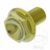 JMP Skrutka os M14X1.5 mm 22 mm Titan gold Pre Honda VT750 C4 C5 RC50 2006-2016