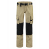 TRICORP CORDURA CANVAS WORK PANTS T61 / Pracovné nohavice - khaki 60