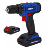Aku vrtací šroubovák 18V, 2x1,5Ah, 1h, 0-400/0-1350rpm DEDRA DED7880B + Dárek, servis bez starostí v hodnotě 300Kč