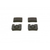 TATechnix Brzdové platničky 61,8mm Mercedes SL (R129) - Bosch