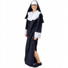 Kostým, maska - Nun outfit, katechista veľkosť m/l (Nunfish kostým maskovať karneval kňaz m/l)