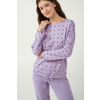 Vamp - Dámske teplé pyžamo 21313 - Vamp lavender sweet XXL