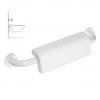 BEMETA - HELP: Držadlo 500 mm, biele so zád.opěrkou 301100504-o