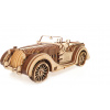 UGEARS 3D dřevěné mechanické puzzle - Vůz Roadster VM-01