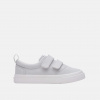Toms Detské šedé tenisky TOMS Tiny Fenix Double Strap