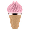 Satisfyer Sweet Treat ružový-hnedý
