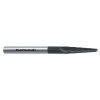 Karnasch 115085010 | L (KEL) -Kužeľová zaoblená fréza HP-7 3,0x14x3-38/8°mm, povlakované