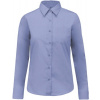 KARIBAN VINTAGE JESSICA K549 / Dámska košeľa s dlhým rukávom - bright sky XL