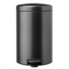 Brabantia Pedálový kôš NewIcon 20L tmavo šedá