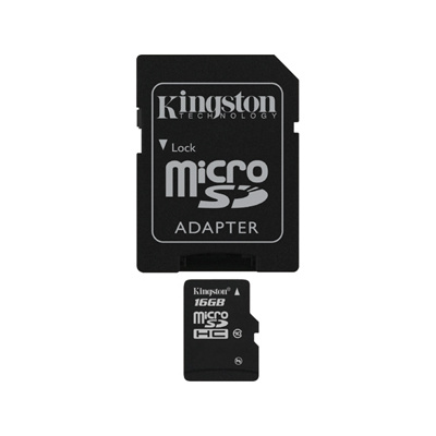 Kingston 4GB microSDHC Class 4 Flash Card SDC4/4GB