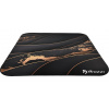 AROZZI Zona Quattro Black Gold/ ochranná podložka na podlahu/ 116 x 116 cm/ černozlatý design AZ-ZONA-QTRO-BKGD