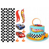 Výtlač na tortu cukrová hmota CUKROVÁ TLAČ HOT WHEELS
