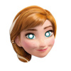 Sada doplnkov Frozen Anna Balenie: Maska