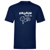 Prosím použi ho! - Námornícka modrá , Pánske , M
