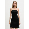 Tommy Jeans šaty s viskózou DW0DW22338 čierna XS