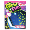 GlowN Fun Jazdecká fluorescenčná dekoratívna nálepka
