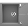 DEANTE ANDANTE granitový drez 59 x 49 cm, szary metalik ZQN_S11A