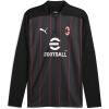 Puma AC Milan Prematch Quarter Zip Top 2024 2025 Adults Black/Red S