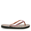 Havaianas Women's Slim Animals Mix Black/Gold Flip Flops Black/Gold 1/2
