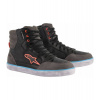 Topánky J-6 WATERPROOF, ALPINESTARS (čierna / antracit / svetlá modrá) 45