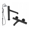 Laveo Pretto Bathtub batéria +umývadlo +stĺpec (Laveo Pretto Bathtub batéria +umývadlo +stĺpec)