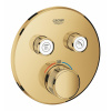 Grohe Grohtherm SmartControl vaňová/sprchová batéria podomietková s termostatom Cool Sunrise 29119GL0