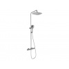 Ravak Sprchový systém Flat s termostatickou baterií chrom X070442