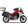 SHAD Kompletná sada sedlových brašní SHAD TERRA TR40 adventure a hliníkového kufra SHAD TERRA 48L vrátane montážnej sady SHAD Ducati Multistrada 1200 V4