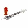 BD Safety Glide Inzulínová striekačka - 0.5 ml 29G x 1/2, 100ks TOW012740