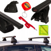 Strešné nosníky pre KUFOR VW Golf Plus 5 V minivan 5D 2006 - 2009