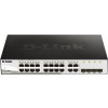 D-Link DGS-1210-20 L2/L3 Smart+ switch, 16x GbE, 4x RJ45/SFP, fanless