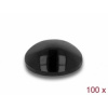 Delock Gumové nožky kulaté, samolepicí, 5 x 2 mm, 100 ks, černé