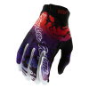 Troy Lee Designs TLD Air, detské rukavice - Drip Black/Purple Veľkosť: M