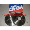 Lancia ZETA 7/94-11/02 zadné brzdové kotúče 295mm Sada /CIFAM/