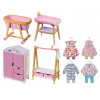 Zapf Creation BABY born Mini Exkluzívna škandinávska súprava nábytku pre bábiky