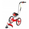 Benzínová kosačka na trávu s kolieskami HECHT 155, výkon 2 HP