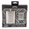 ZIPPO Dárková sada s placatkou a zapalovačem Jack Daniel's®