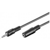 PREMIUMCORD Kabel audio 3,5mm Jack - Jack prodlužovací 10m (M/F, stereo)