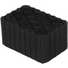 SIXTOL Gumová podložka pre zdvihák automobilov Jack Pad 18, 120 × 80 × 60 mm