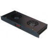 XtendLan Ventilácia do 1U pozície, termostat, 2 ventilátory, hĺbka 200mm EK