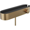HANSGROHE ShowerTablet Select sprchový termostat Pulsify 400 na stenu, pre 1 spotrebič, kartáčovaný bronz, 24360140
