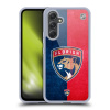 Silikonové pouzdro na mobil Samsung Galaxy A54 5G - NHL - Půlené logo Florida Panthers (Silikonový kryt, obal, pouzdro na mobilní telefon Samsung Galaxy A54 5G s licencovaným motivem NHL - Půlené logo